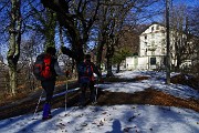 Alla croce del Monte Ocone (1363 m) dalla Forcella Alta il 20 febbraio 2016 - FOTOGALLERY
